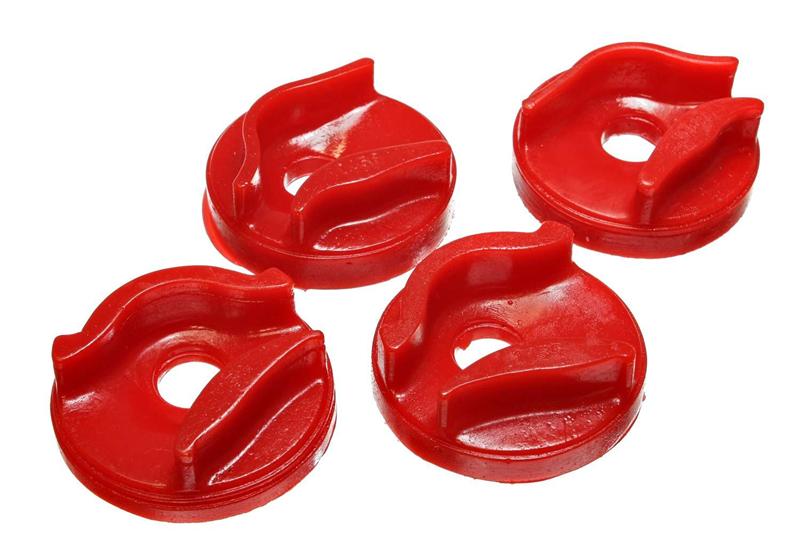 Nissan 200SX Motor Mount Insert Set - Energy Suspension - Performance Polyurethane - Red - `00-`01